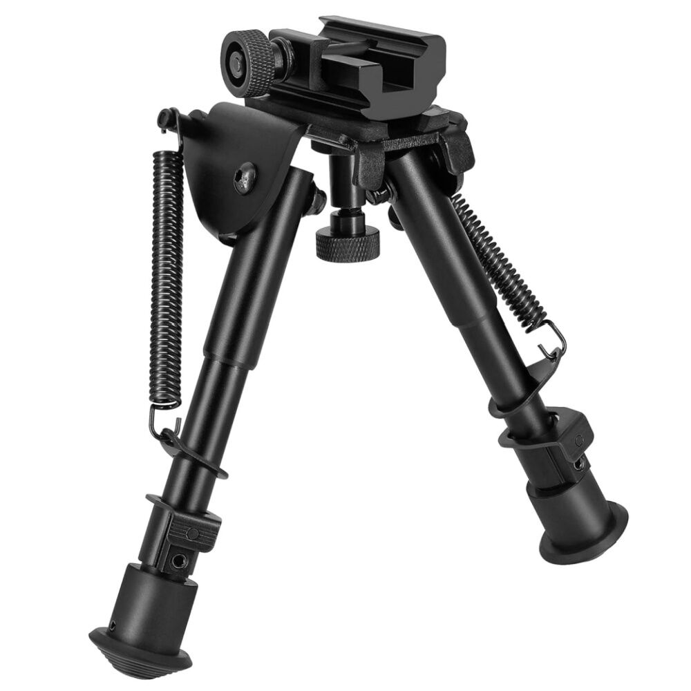 shoXx Zweibein Bipod 15-23cm Aluminium mit 360� Schwenkfunktion f�r Picatinny-Schiene Bild 2